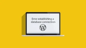error-establishing-database-connection